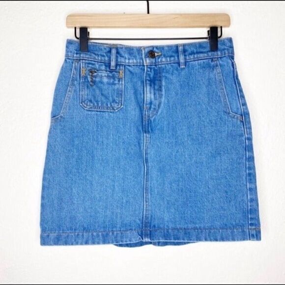 Levis denim skirt size 25 orange tab - Picture 1 of 9